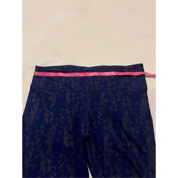 Fabletics blue petal print leggings - Picture 3 of 5